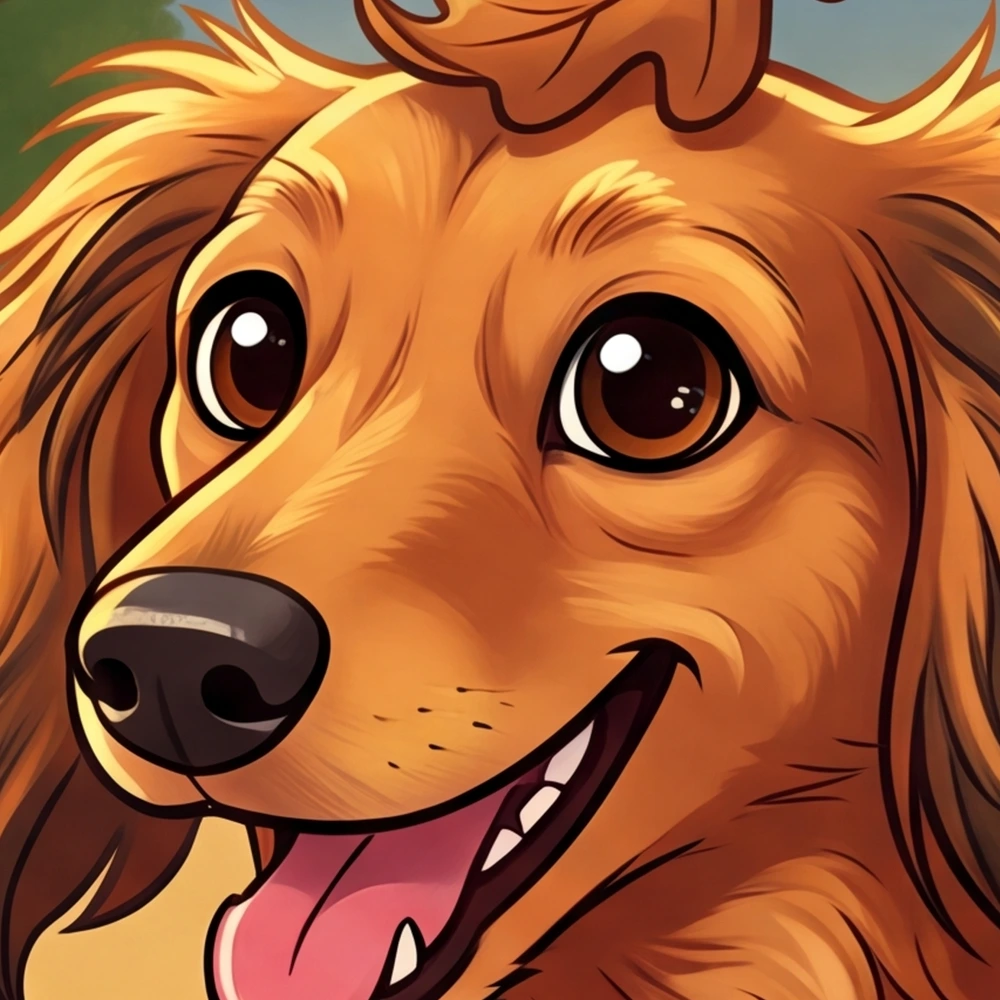 Close-up of Minnie's cartoon face, showing crisp outlines and shaded colour